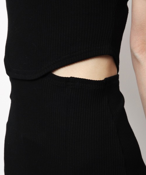 「SPIRALGIRL」 半袖ワンピース FREE ホワイト レディース_画像7