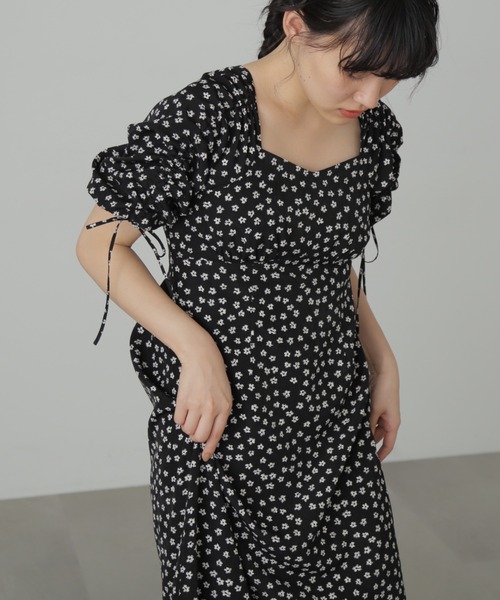 「FREE'S MART」 半袖ワンピース SMALL ブルー レディース_画像3