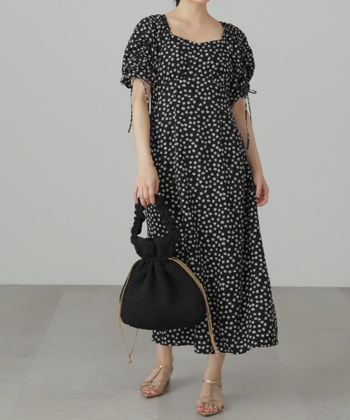 「FREE'S MART」 半袖ワンピース SMALL ブルー レディース_画像4