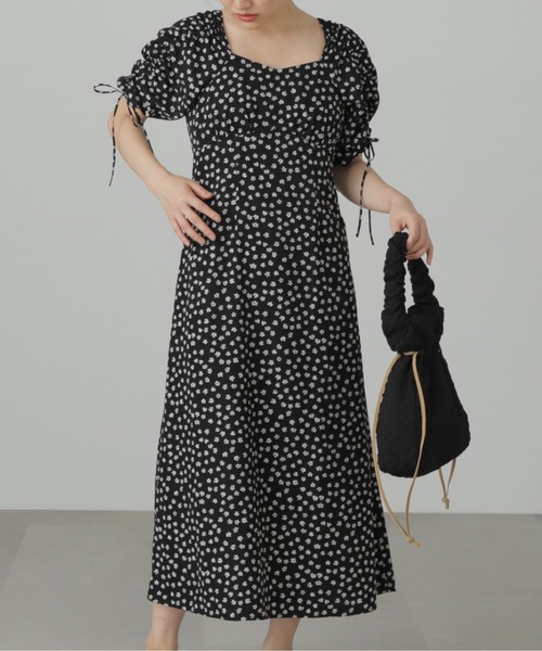 「FREE'S MART」 半袖ワンピース SMALL ブルー レディース_画像6