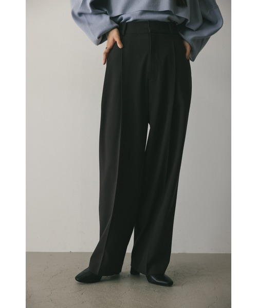 「STYLEMIXER」 スラックス X-SMALL ダークグレー レディースの画像3