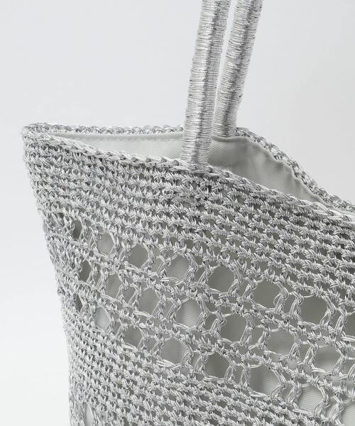 「MELROSE claire」 ハンドバッグ FREE シルバー レディース_画像7