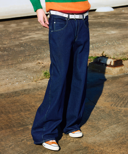 日東さま専用LEVI'S(R) スーパーバギーデニム サイズ27 SUPER」バギーバレル【自宅で試着、返品送料無料】(24 濃加工色