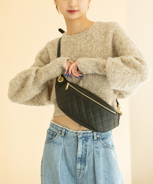 「U by SPICK&SPAN」 ショルダーバッグ FREE ブラック レディース_画像5