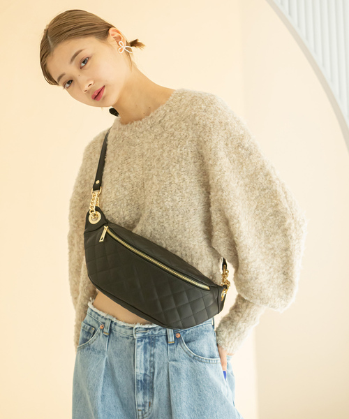 「U by SPICK&SPAN」 ショルダーバッグ FREE ブラック レディース_画像7