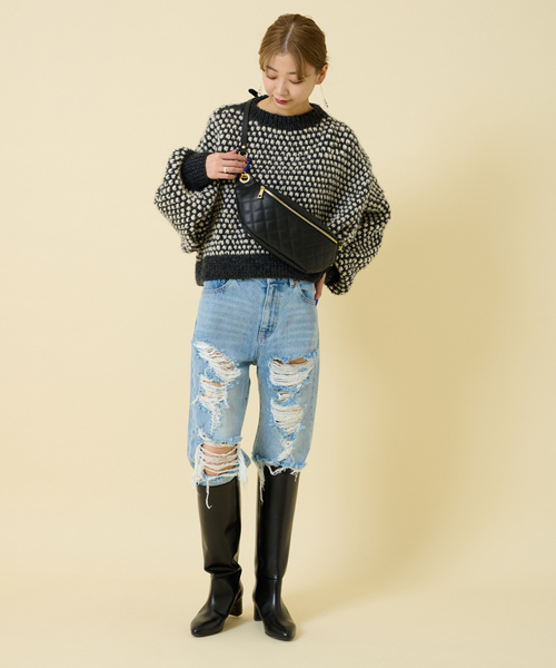 「U by SPICK&SPAN」 ショルダーバッグ FREE ブラック レディース_画像9