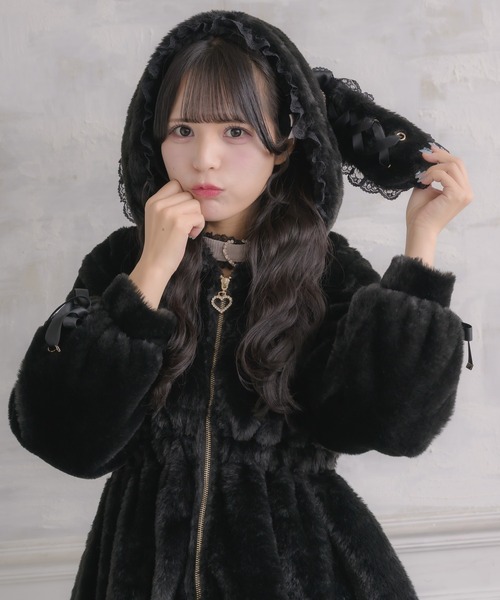 ROJITA（ロジータ） コート アウター うさ耳ファーコート レディース