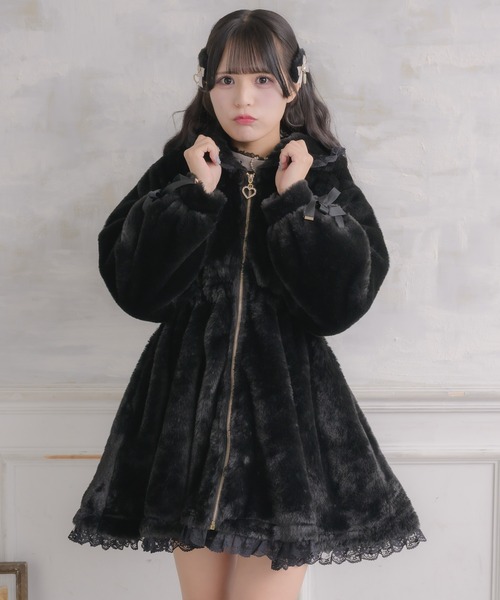 ROJITA（ロジータ） コート アウター うさ耳ファーコート レディース