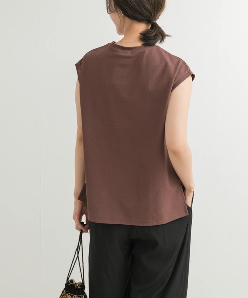「URBAN RESEARCH DOORS」 ノースリーブトップス MEDIUM イエロー レディース_画像3
