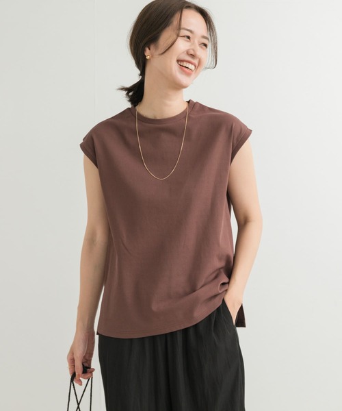 「URBAN RESEARCH DOORS」 ノースリーブトップス MEDIUM イエロー レディース_画像5