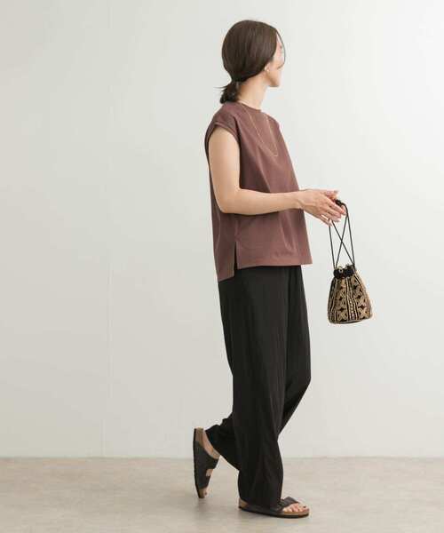 「URBAN RESEARCH DOORS」 ノースリーブトップス MEDIUM イエロー レディース_画像7