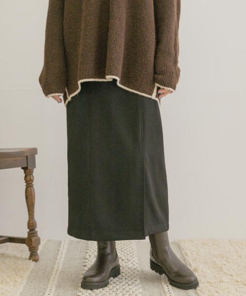 「ITEMS URBANRESEARCH」 タイトスカート FREE ベージュ系その他 レディース_画像5