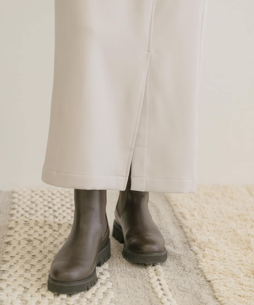 「ITEMS URBANRESEARCH」 タイトスカート FREE ベージュ系その他 レディース_画像8