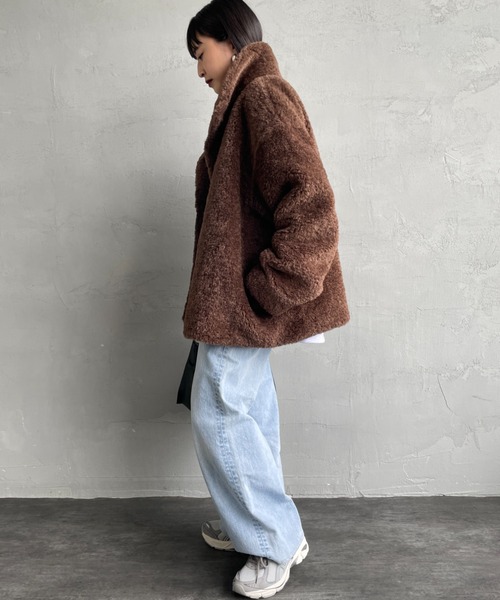 MICA&DEAL（マイカアンドディール） コート アウター スタンドカラー