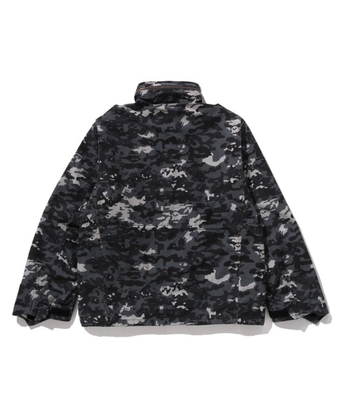 A BATHING APE カモフラージュジャケット&スタジャンセット A BATHING APE（アベイシングエイプ） ミリタリージャケット モッズ