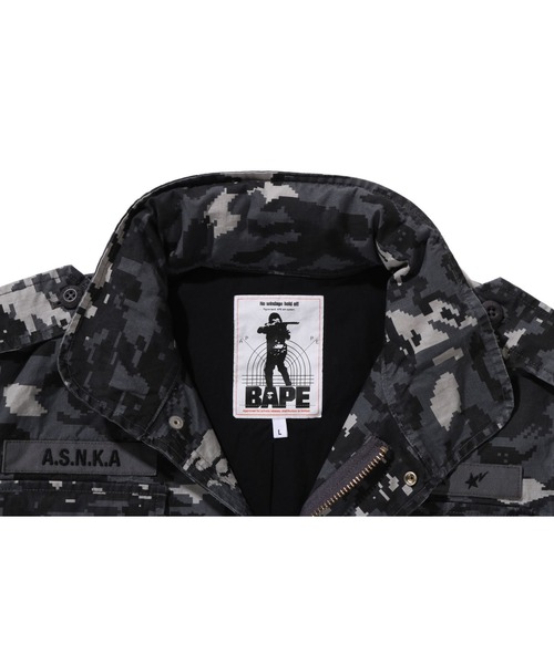 A BATHING APE（アベイシングエイプ） ミリタリージャケット モッズ