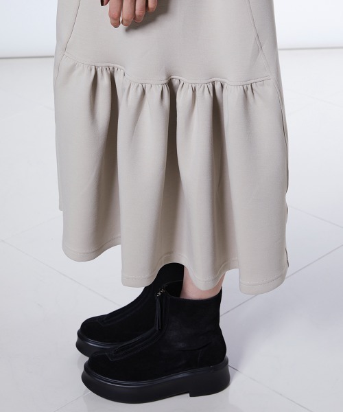 ESSENTIAL（DOUBLE STANDARD CLOTHING） ワンピース ダンボール フリル