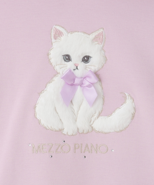 mezzo piano ワンピース 動物パーカ カットワンピース キッズ 子供服
