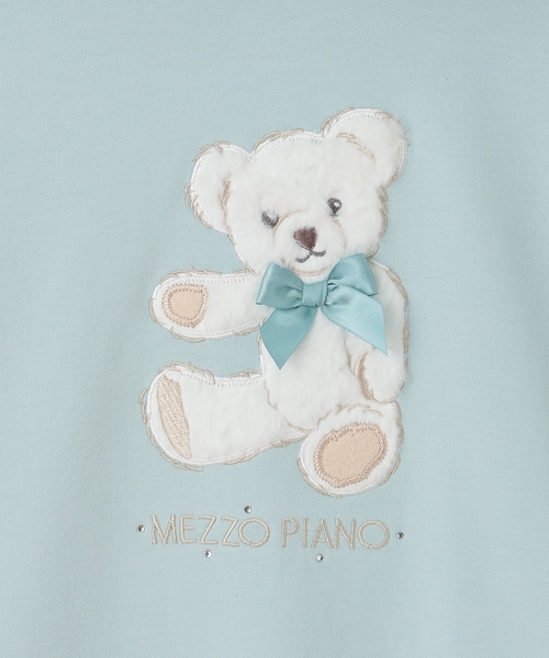 mezzo piano ワンピース 動物パーカ カットワンピース キッズ 子供服