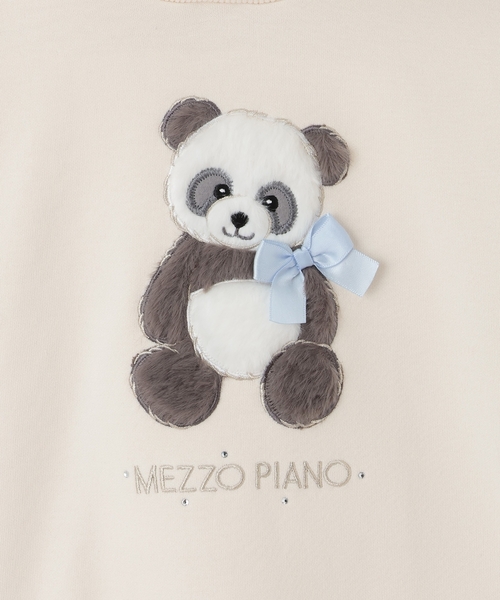mezzo piano ワンピース 動物パーカ カットワンピース キッズ 子供服