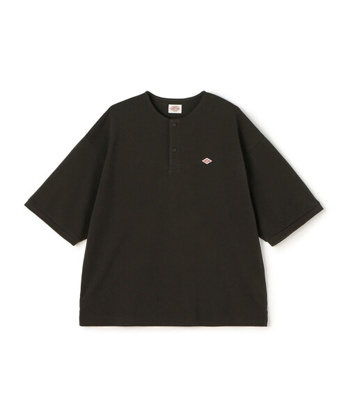Danton（ダントン） 半袖Tシャツ 42 チャコール メンズ : ZOZOTOWN 