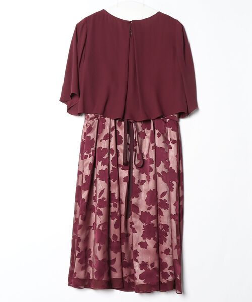 「AIMER」 ノースリーブワンピース 13 レッド レディース_画像2