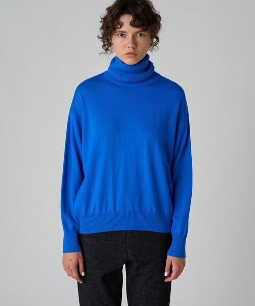 TOMORROWLAND GALERIE VIE タートルネック ニットセーター セール】 ファインウールタートルネックプルオーバー （ニット