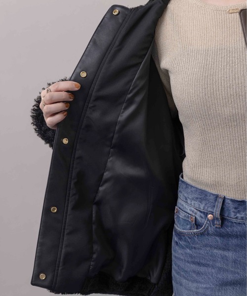 Eimee Law（エイミーロウ） ノーカラージャケット FREE ブラック