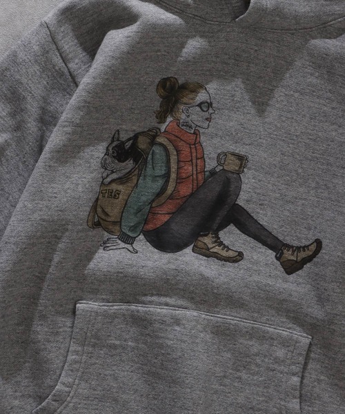 「The Endless Summer」 プルオーバーパーカー MEDIUM グレー メンズ_画像2