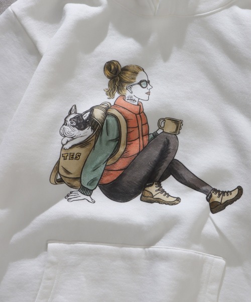 「The Endless Summer」 プルオーバーパーカー MEDIUM グレー メンズ_画像3