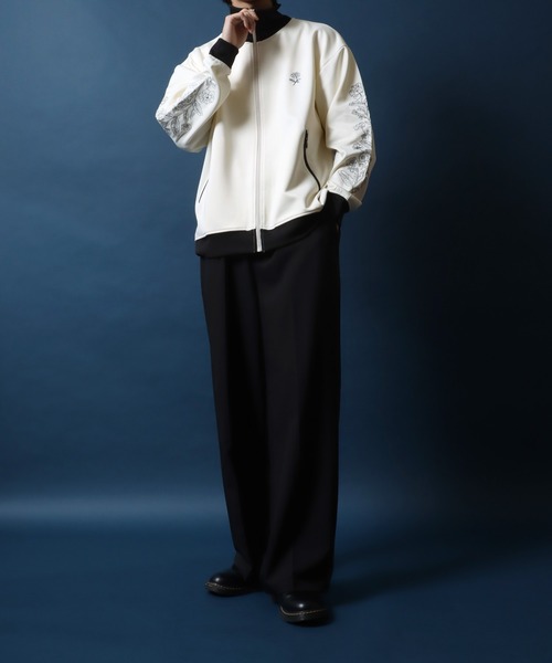 「ANPAS」 ブルゾン M ワイン メンズ_画像3