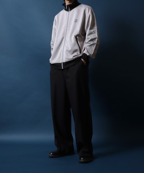 「ANPAS」 ブルゾン M ワイン メンズ_画像6