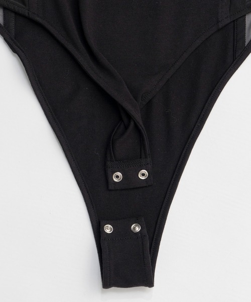 MAISON SPECIAL（メゾンスペシャル） Cup-in Inside Sheer Bodysuit