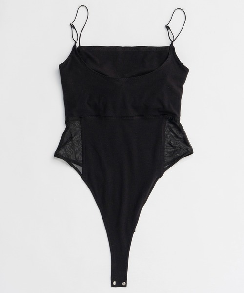 MAISON SPECIAL（メゾンスペシャル） Cup-in Inside Sheer Bodysuit