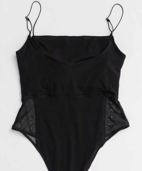 MAISON SPECIAL（メゾンスペシャル） Cup-in Inside Sheer Bodysuit