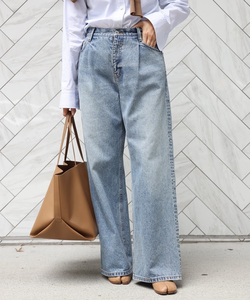 Deuxieme Classe（ドゥーズィエムクラス） デニムパンツ 36 ブルー