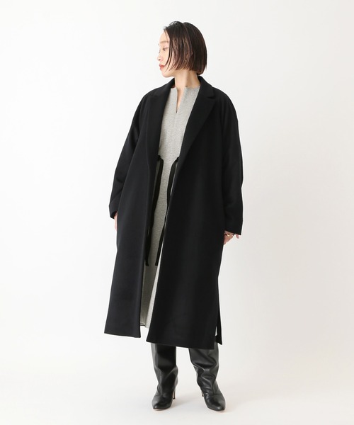 VERMEIL par iena（ヴェルメイユパーイエナ） 長袖ワンピース - グレー  