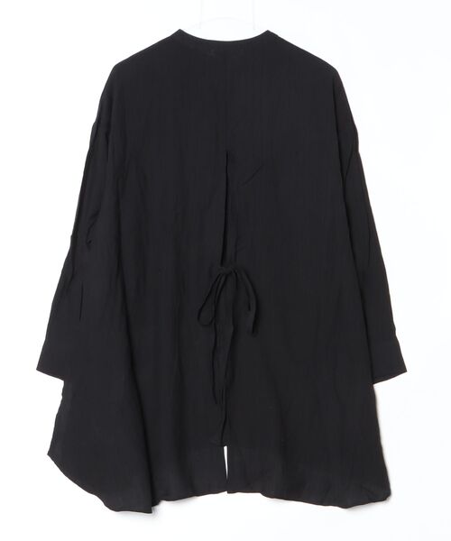 「Ezick」 長袖ブラウス FREE ブラック レディース_画像2