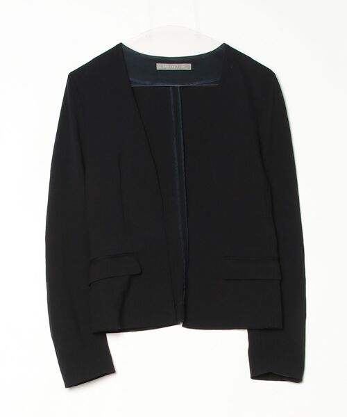 theory luxe（セオリーリュクス） ノーカラージャケット 40 ブラック