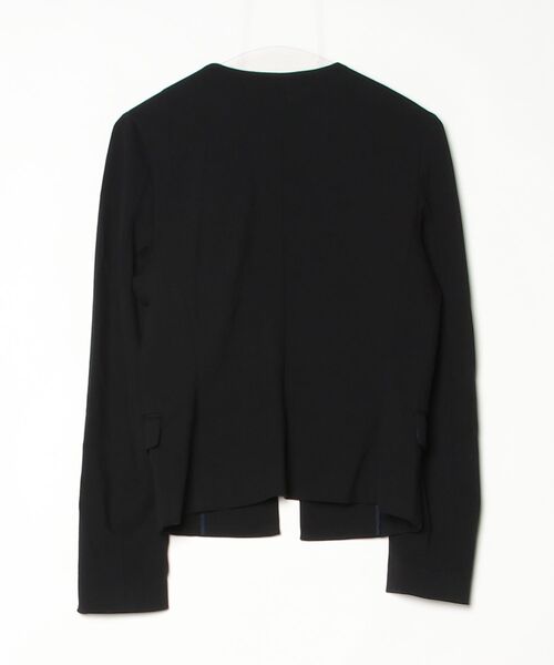 theory luxe（セオリーリュクス） ノーカラージャケット 40 ブラック