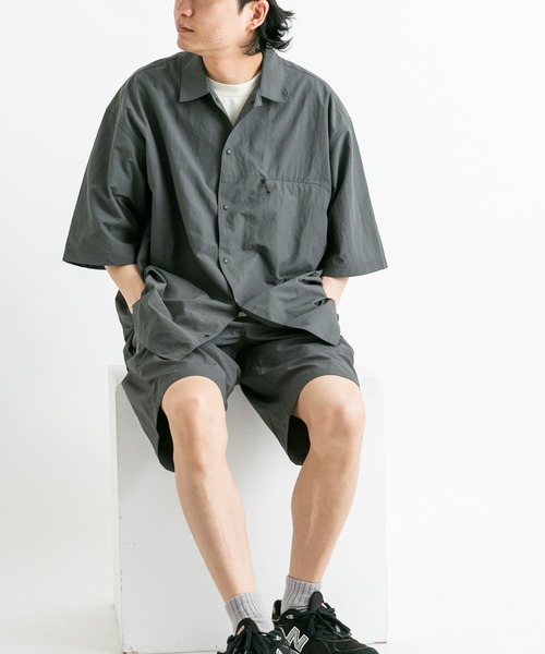 「EKAL」 ショートパンツ MEDIUM ネイビー メンズ_画像3