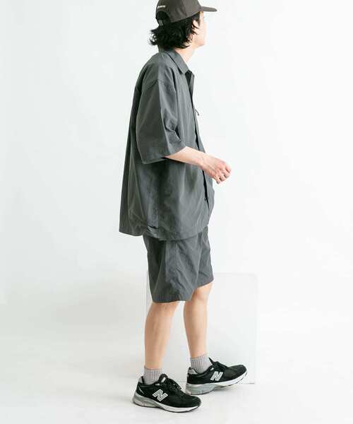 「EKAL」 ショートパンツ MEDIUM ネイビー メンズ_画像6
