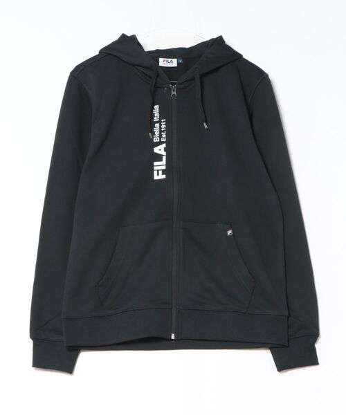 FILA（フィラ） パーカー ワンポイント 裏毛 スウェット フルジップ