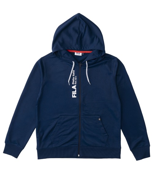 FILA（フィラ） パーカー ワンポイント 裏毛 スウェット フルジップ