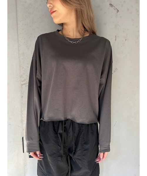 「EGOIST」 長袖カットソー FREE ピンク レディース_画像8