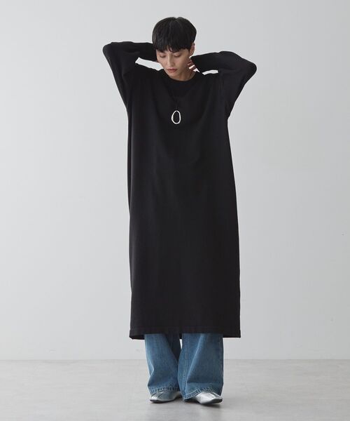 「AMERICAN HOLIC」 ニットワンピース L モカ レディース_画像8