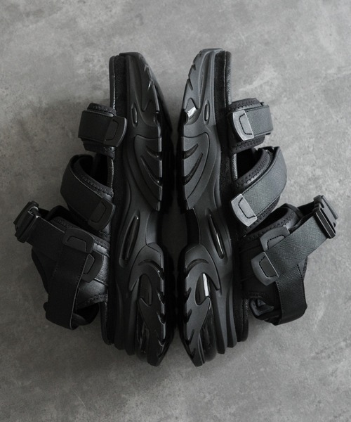 「KUUUPY」 サンダル LARGE 黒いこと メンズ