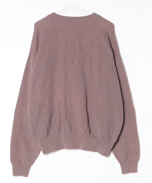 「WYM LIDNM」 ニットカーディガン M ブラウン メンズ_画像2