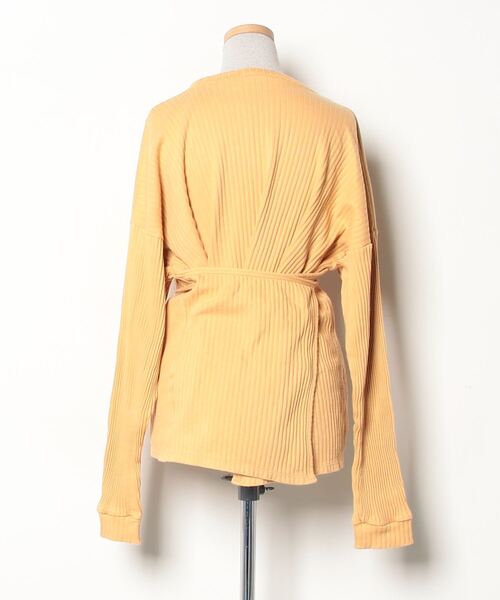 「BASERANGE」 長袖カットソー X-SMALL オレンジ レディース_画像2