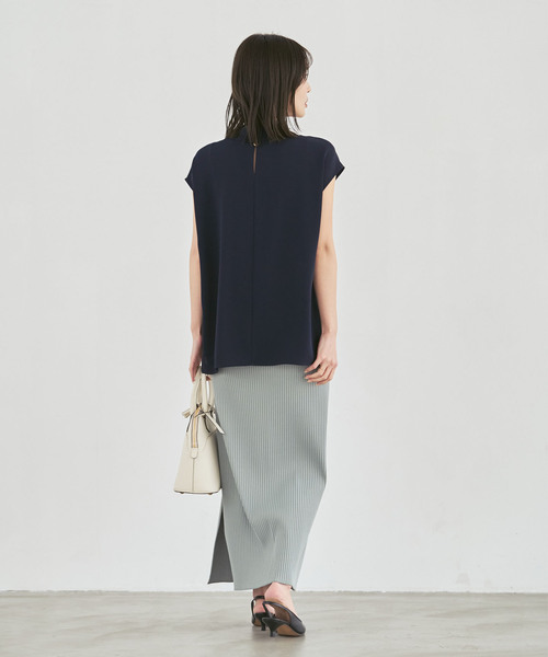 NOBLE（ノーブル） ブラウス シャツ 「追加」ボウタイライクノースリ